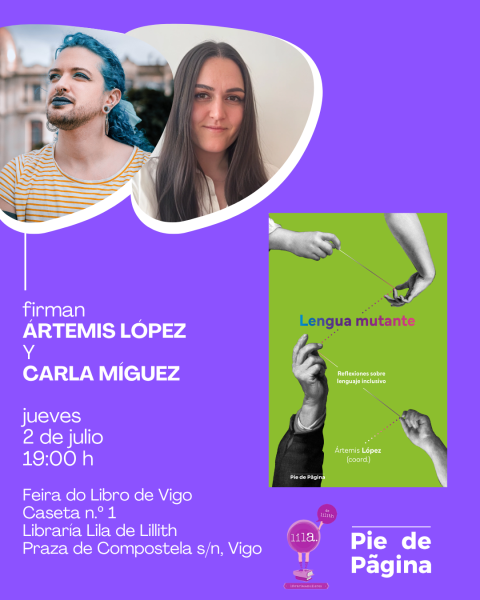 Ártemis López y Carla Míguez firman en Vigo